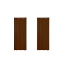Ver imagem 5 de Kit com 2 Portas Sanfonadas de PVC 210x115cm Bariri Marrom