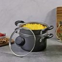 Ver imagem 1 de Jogo 4 Funções Tramontina Antiaderente Starflon Max Chumbo 16 cm 1,5 L