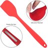 Espatula de Silicone Vermela Grande | 03 Un - 4