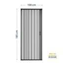 Ver imagem 4 de 2 Kits Box Frontal de Pvc 185x100cm Sanfonado Bcf