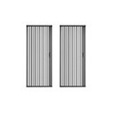 Ver imagem 2 de 2 Kits Box Frontal de PVC 185x100cm Sanfonado Bcf Preto