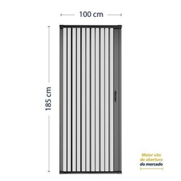 2 Kits Box Frontal de Pvc 185x100cm Sanfonado Bcf - 6