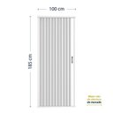 Ver imagem 4 de 2 Kits Box Frontal de PVC 185x100cm Sanfonado Bcf Branco