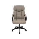 Ver imagem 2 de Cadeira Office Presidente Cartagena 2.0 com Molas Rivatti Estofada Pu Fendi Base Rodizio Preto