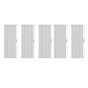 Ver imagem 2 de 5 Kits Box Frontal de PVC 185x100cm Sanfonado Bcf Branco