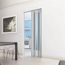 Ver imagem 1 de 2 Portas Sanfonadas de PVC 210x96cm Branco Bcf