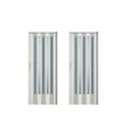 Ver imagem 2 de 2 Portas Sanfonadas de PVC 210x96cm Branco Bcf
