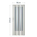 Ver imagem 5 de 2 Portas Sanfonadas de Pvc 210x96cm