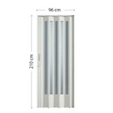 Ver imagem 6 de 2 Portas Sanfonadas de PVC 210x96cm Branco Bcf