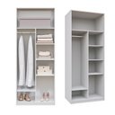 Ver imagem 6 de Guarda-roupa Modulado 2 Portas com Prateleiras Jade CabeCasa MadeiraOriginals