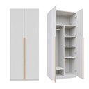 Ver imagem 7 de Guarda-roupa Modulado 2 Portas com Prateleiras Jade CabeCasa MadeiraOriginals