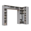 Ver imagem 6 de Guarda-Roupa Planejado 9 Peças 13 Portas Jade CabeCasa MadeiraOriginals Cinza/Urbano