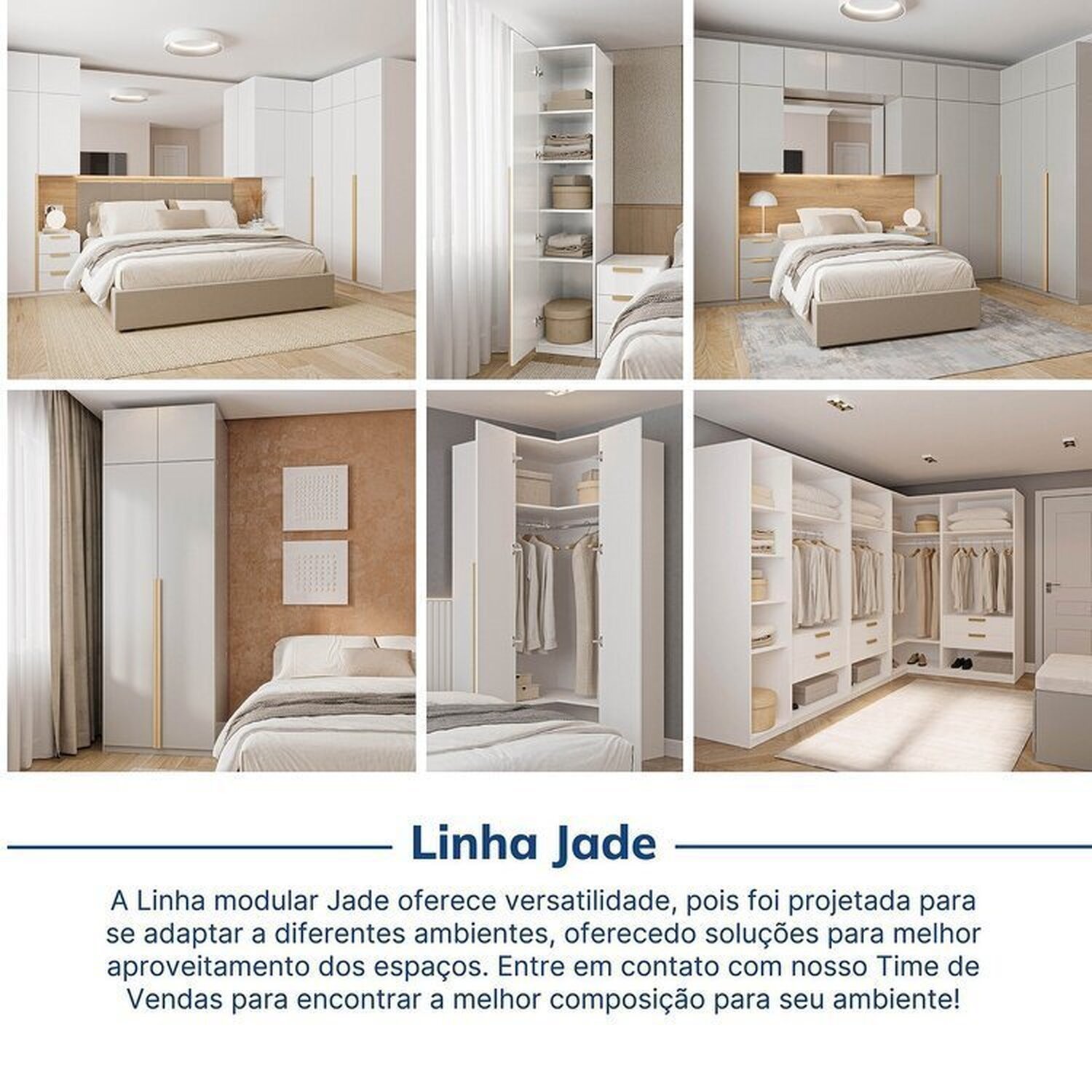 Guarda-roupa Modulado 3 Peças 5 Portas Jade Cabecasa Madeiramadeira - 15