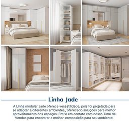 Guarda-roupa Modulado 3 Peças 5 Portas Jade Cabecasa Madeiramadeira - 14