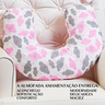 Almofada de Amamentação Safari Estampada 100% Algodão Conforto e Estilo:rosa - 2