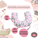 Ver imagem 6 de Almofada de Amamentação Safari Estampada 100% Algodão Conforto e Estilo:rosa