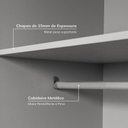 Ver mais imagens de Guarda-Roupa Planejado 3 Peças sem Portas Jade CabeCasa MadeiraOriginals Cinza/Urbano