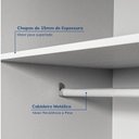 Ver imagem 6 de Guarda-Roupa Planejado de Canto 2 Portas Jade CabeCasa MadeiraOriginals Branco/Fosco