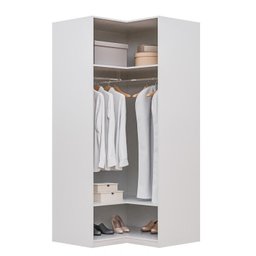 Guarda-roupa Modulado de Canto 2 Portas Jade Cabecasa Madeiramadeira - 9