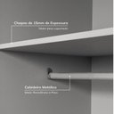 Ver mais imagens de Guarda-Roupa Planejado 6 Peças 6 Portas Jade CabeCasa MadeiraOriginals Cinza/Urbano