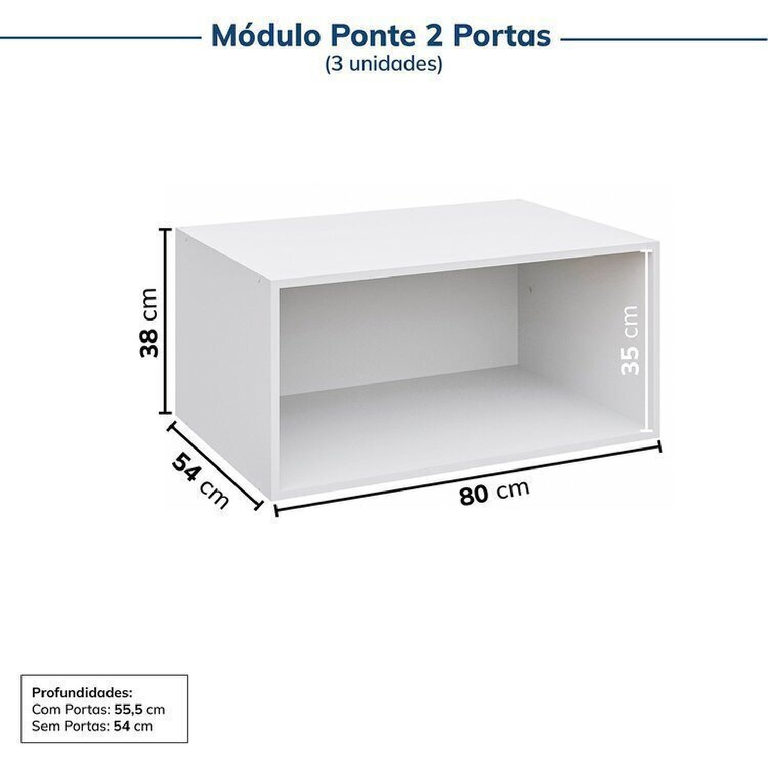 Guarda-roupa Modulado 6 Peças 12 Portas Jade Cabecasa Madeiramadeira - 15