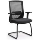 Ver imagem 1 de Cadeira Office Chicago Fixa - Preta