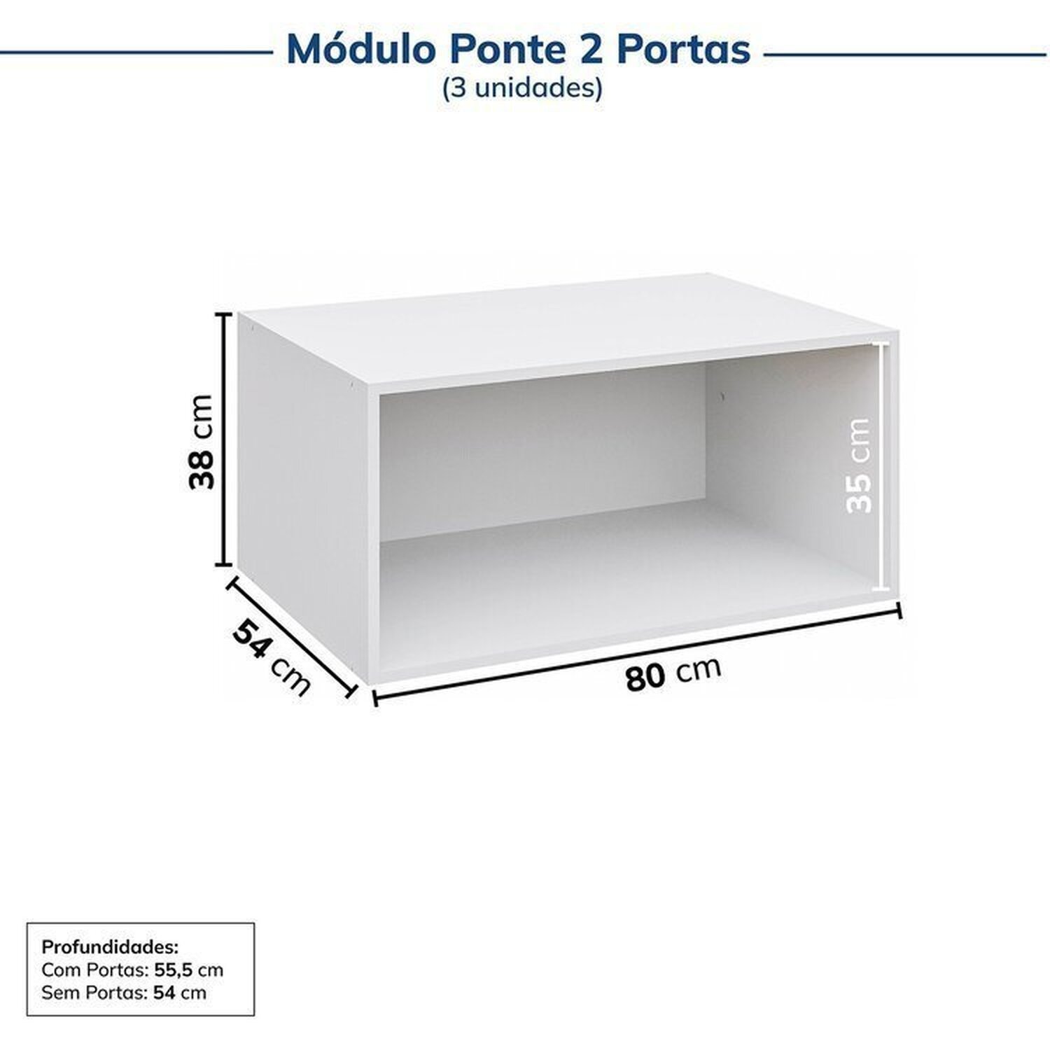 Guarda-roupa Modulado 6 Peças 6 Portas Jade Cabecasa Madeiramadeira - 14