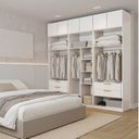 Ver imagem 2 de Guarda-roupa Modulado 6 Peças 6 Portas Jade CabeCasa MadeiraOriginals