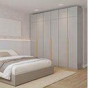 Ver imagem 2 de Guarda-roupa Modulado 6 Peças 12 Portas Jade CabeCasa MadeiraOriginals