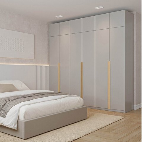 Guarda-roupa Modulado 6 Peças 12 Portas Jade CabeCasa MadeiraOriginals