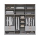 Ver imagem 6 de Guarda-roupa Modulado 6 Peças 12 Portas Jade CabeCasa MadeiraOriginals