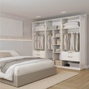 Ver imagem 1 de Guarda-Roupa Planejado 3 Peças Jade CabeCasa MadeiraOriginals Branco/Fosco