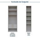 Ver imagem 5 de Guarda-roupa Modulado 3 Peças sem Portas Jade CabeCasa MadeiraOriginals