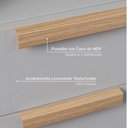 Ver imagem 6 de Guarda-Roupa Planejado 3 Peças sem Portas Jade CabeCasa MadeiraOriginals Cinza/Urbano