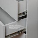 Ver mais imagens de Guarda-Roupa Planejado 3 Peças sem Portas Jade CabeCasa MadeiraOriginals Cinza/Urbano