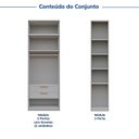 Ver imagem 5 de Guarda-roupa Modulado 3 Peças 5 Portas Jade CabeCasa MadeiraOriginals