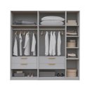 Ver imagem 6 de Guarda-roupa Modulado 3 Peças 5 Portas Jade CabeCasa MadeiraOriginals
