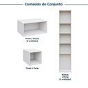 Ver imagem 5 de Guarda-Roupa Planejado 6 Peças 9 Portas Jade CabeCasa MadeiraOriginals Branco/Fosco