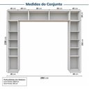 Ver imagem 4 de Guarda-roupa Modulado 6 Peças 9 Portas Jade CabeCasa MadeiraOriginals