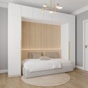 Ver imagem 1 de Guarda-Roupa Planejado 6 Peças 9 Portas Jade CabeCasa MadeiraOriginals Branco/Fosco