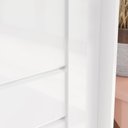 Ver imagem 4 de Guarda-roupa Verg 02 Pts. Deslizantes C/ Espelho Branco - Henn