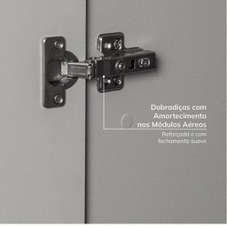 Guarda-roupa Modulado 6 Peças 10 Portas Jade CabeCasa MadeiraMadeira - 9