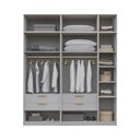 Ver imagem 5 de Guarda-Roupa Planejado 6 Peças 10 Portas Jade CabeCasa MadeiraOriginals Cinza/Urbano