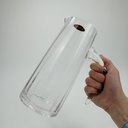 Ver imagem 7 de Jarra de Cristal 1,4L Transparente 23x10x10cm Água Suco Chá Bebidas Mesa Detox
