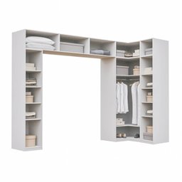 Guarda-roupa Modulado 9 Peças 13 Portas Jade Cabecasa Madeiramadeira - 6
