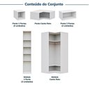 Ver imagem 5 de Guarda-roupa Modulado 9 Peças 13 Portas Jade CabeCasa MadeiraOriginals