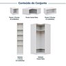 Guarda-roupa Modulado 9 Peças 13 Portas Jade CabeCasa MadeiraMadeira - 5