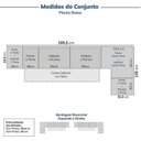 Ver imagem 3 de Guarda-Roupa Planejado 9 Peças 13 Portas Jade CabeCasa MadeiraOriginals Branco/Fosco