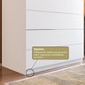 Cômoda para Quarto com 5 Gavetas 86,8cm X 91,5cm Compacta - 9