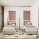 Ver imagem 2 de Guarda-roupa Modulado 6 Peças 10 Portas Jade CabeCasa MadeiraOriginals